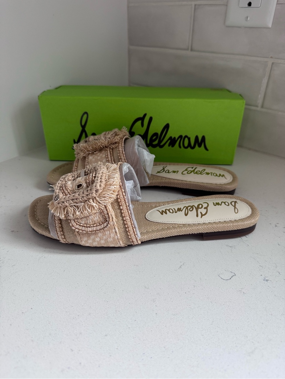 Sam Edelman Bambi Playa Slide NIB